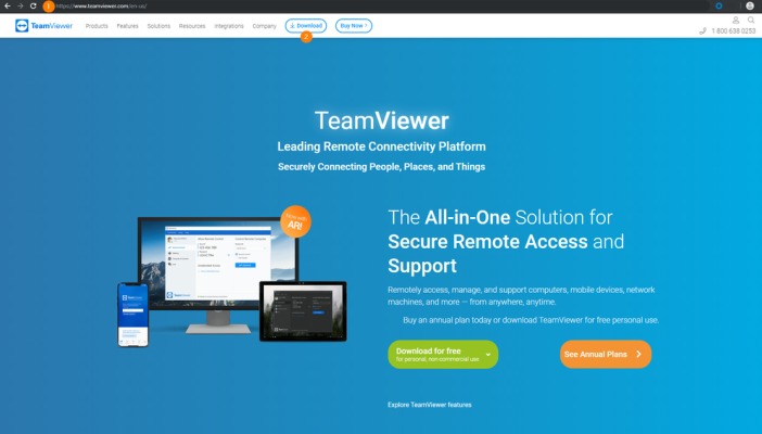 Tải TeamViewer 14 miễn phí từ trang web