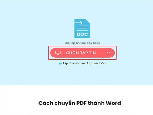 chuyen file pdf sang word voi sodapdf 1