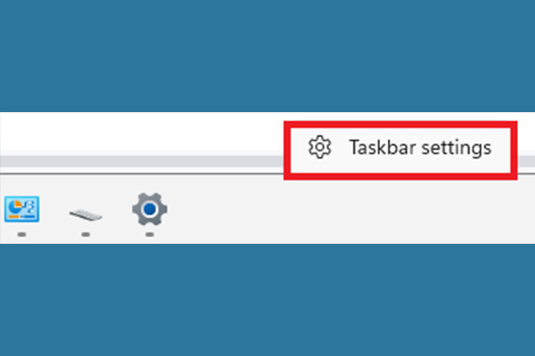 Bước 1 Sắp xếp lại thanh Taskbar