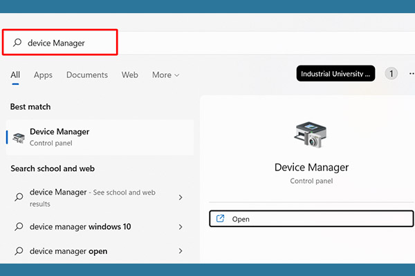 Bước 1 Tắt bàn phím laptop bằng cách sử dụng Device Manager